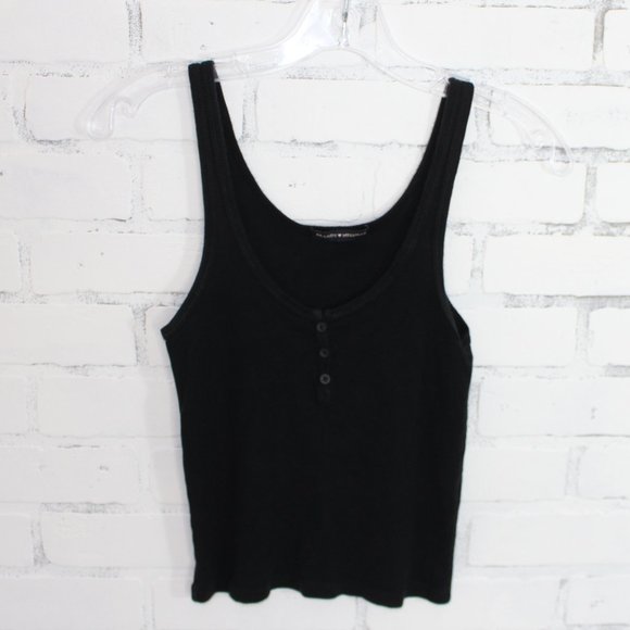 Brandy Melville Tops - Brandy Melville Simple Black Tank Top